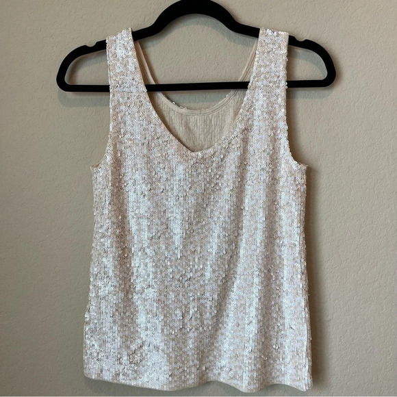 J. Crew sequin Tank Top - Picture 4 of 4